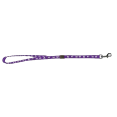 Петля-удавка SHOW TECH фиолетовая с черепами для грумерского стола,1,5см х 53 см.